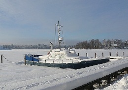 Winter. Olavinlinna